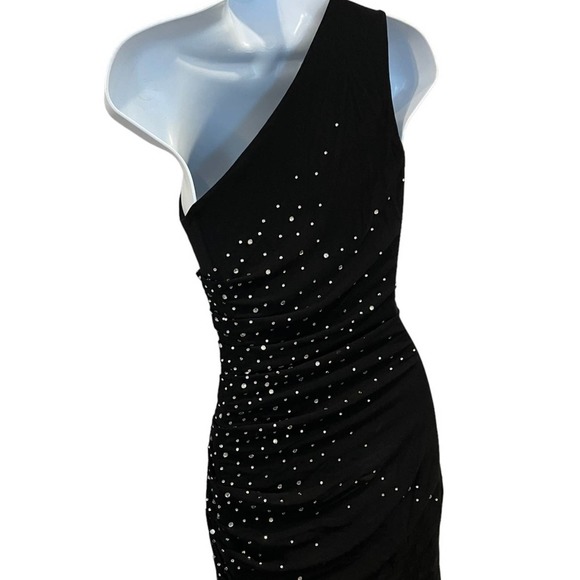 NBD Mila Embellished Mini Dress in Black Small - Picture 7 of 13